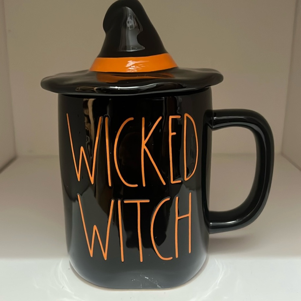 Rae Dunn Wicked Witch Topper Mug
